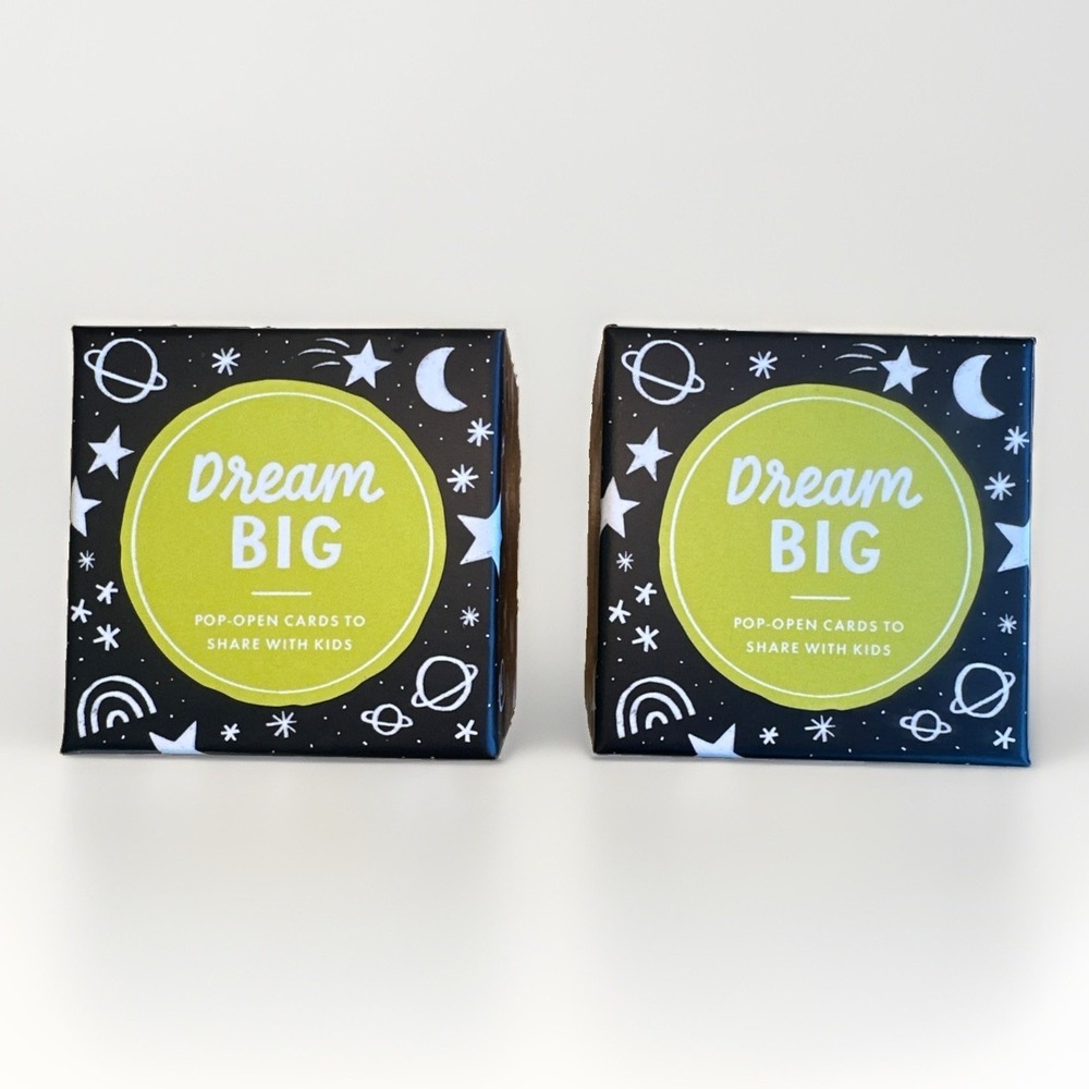Thoughtfulls Pop-Open Cards For Kids 2-Pack Dream Big 60 Cards Total Birthday